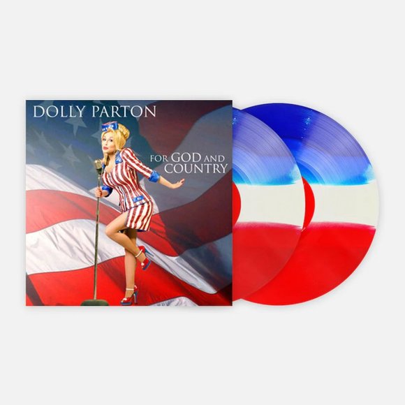 Dolly Parton For God & Country 2-LP ~ Exclusive Color ~ Numb/Ltd Ed 2,000 ~ New! - Picture 1 of 2